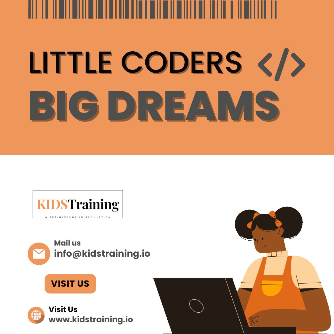 KidstrainingCan's tweet image. Ready your kids for the future with the help of Python programming skills! 🤩 Get them learning and coding today for an edge in computer science tomorrow. 💻 #kidsporgramming #kidscoder #codingcourse
Visit @ buff.ly/3NlbvBy