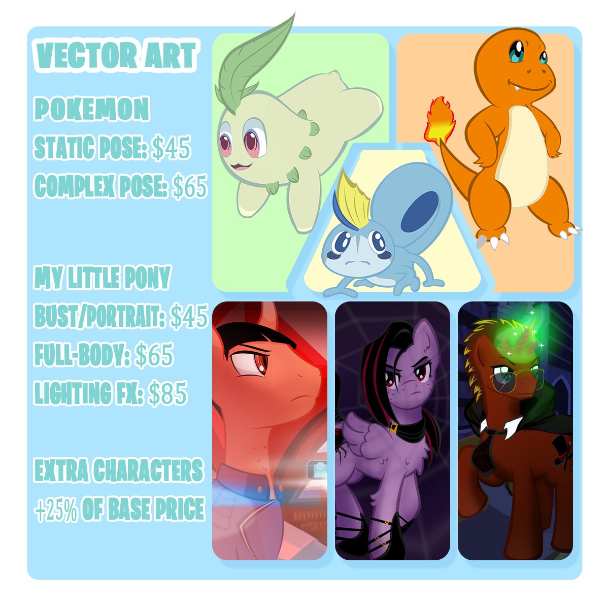 I'm opening up commissions! I'll be leaving my current job on May 2nd and am still looking for new employment. Till then, please consider hiring me for your artistic needs. Thank you! #commissionsopen