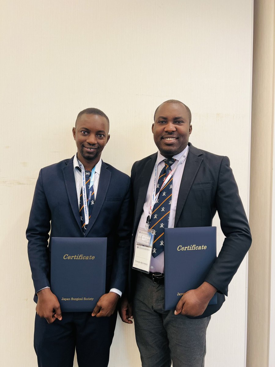 Together with my friend Dr. Mbwambo at The 123rd Congress of Japan surgical Society <a href="/cosecsa/">COSECSA</a> <a href="/abebesurg/">Abebe Bekele, MD</a> <a href="/FualalJ/">Fualal Jane</a>