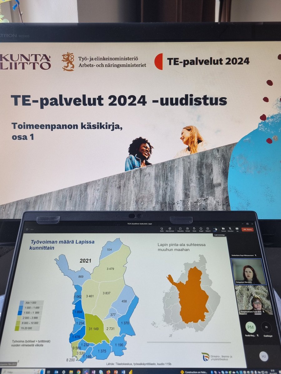 hjelt_jan's tweet photo. #TEpalvelut2024 Aluekeskustelut jatkuu. Lapin ELY johdattelee aiheen äärelle. @TEM_uutiset https://t.co/acfSKbOqMJ