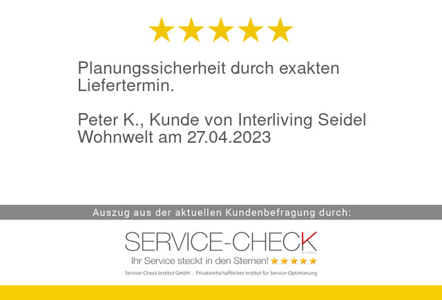 serviceinstitut's tweet image. Aus aktueller #servicecheck #Kundenbefragung von #InterlivingSeidelWohnwelt:
service-check.com/bewertungen/ku…