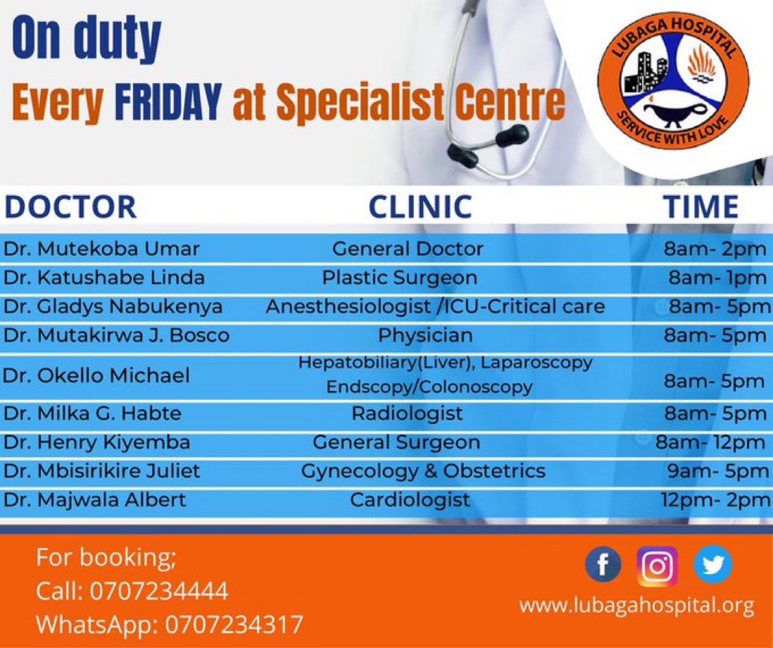 Lubaga Hospital tweet media