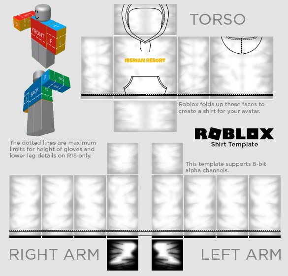 Shirt template for roblox what do You think/#RobloxUGC