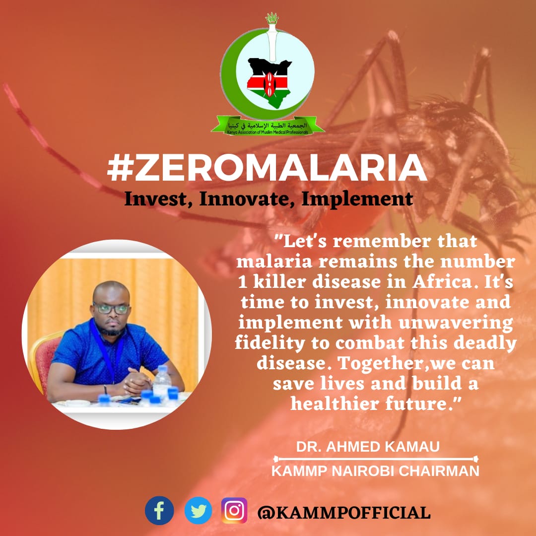 Today we mark the end of #zeromalaria campaign with this reminder.
Remember it's us against Malaria.
#MalariaDay2023 
#malaria 
#WHO
#Kammpkenya 
#UNICEF 
#MOHkenya