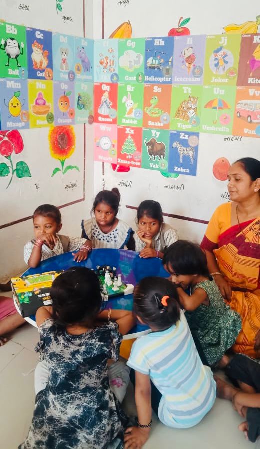 IcdsDist's tweet photo. With the direct guidance and continuous positive approach of Hon'ble District Development Officer Mr. Mirant Parikh Sir, Smart Anganwadi currently functioning in Junagadh district... https://t.co/DcfWh5Oy45