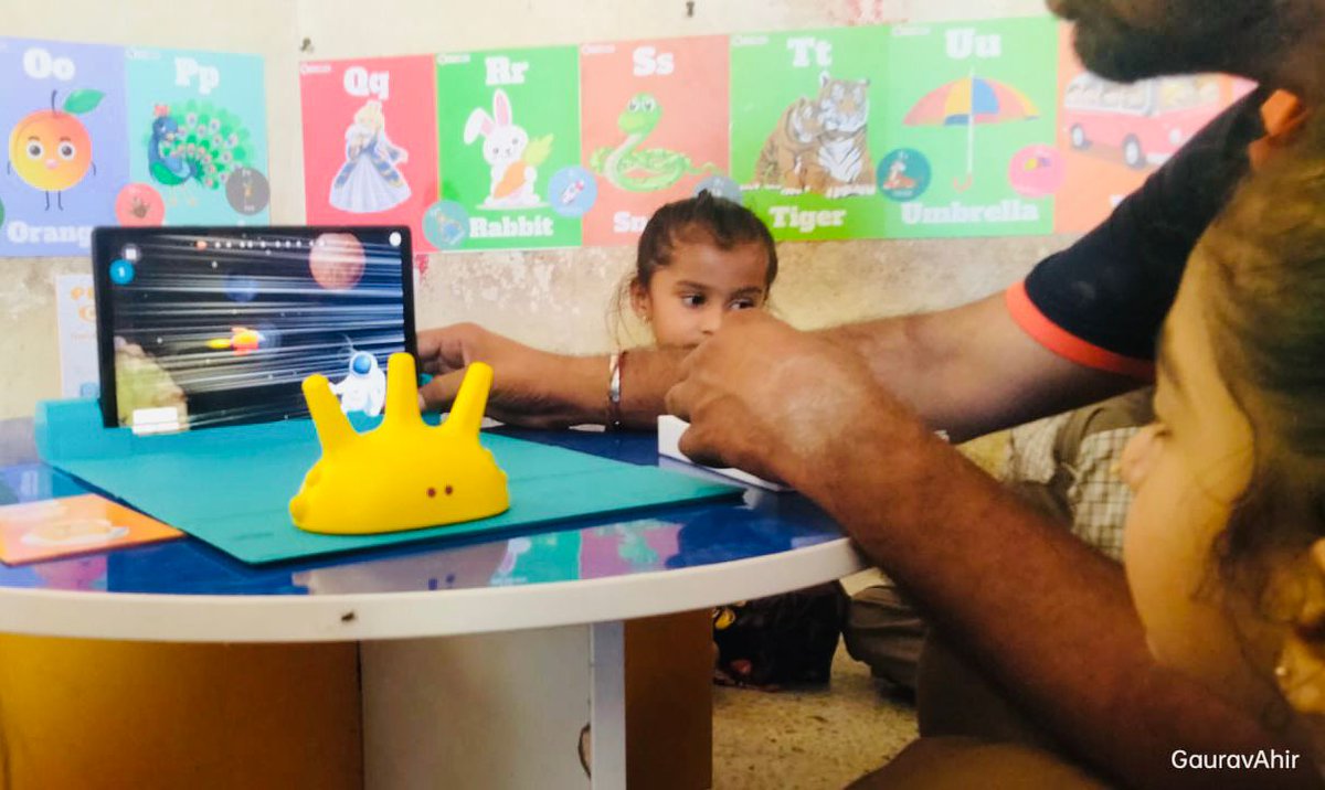 IcdsDist's tweet photo. With the direct guidance and continuous positive approach of Hon'ble District Development Officer Mr. Mirant Parikh Sir, Smart Anganwadi currently functioning in Junagadh district... https://t.co/DcfWh5Oy45