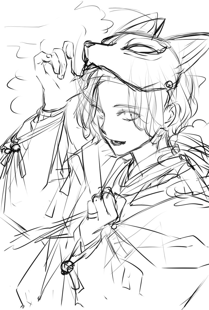 お礼用返信のイラストどちらで進めようか迷ってます。 
