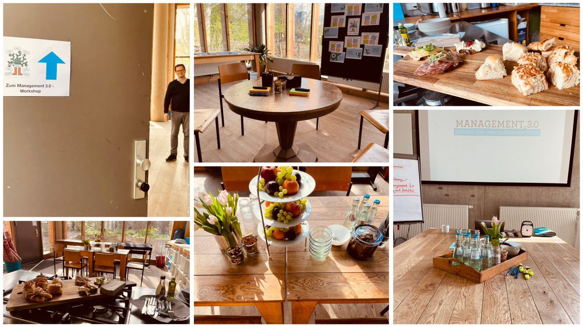 Heute Tag 2 unseres offiziellen Management 3.0 Foundation Workshops "Agile Führung - Das Managemt 3.0 Training mit Zertifikats" mit hochengagierten und hochzufriedenen TeilnehmerInnen! 😊 

#agileführung #management30 #leadership