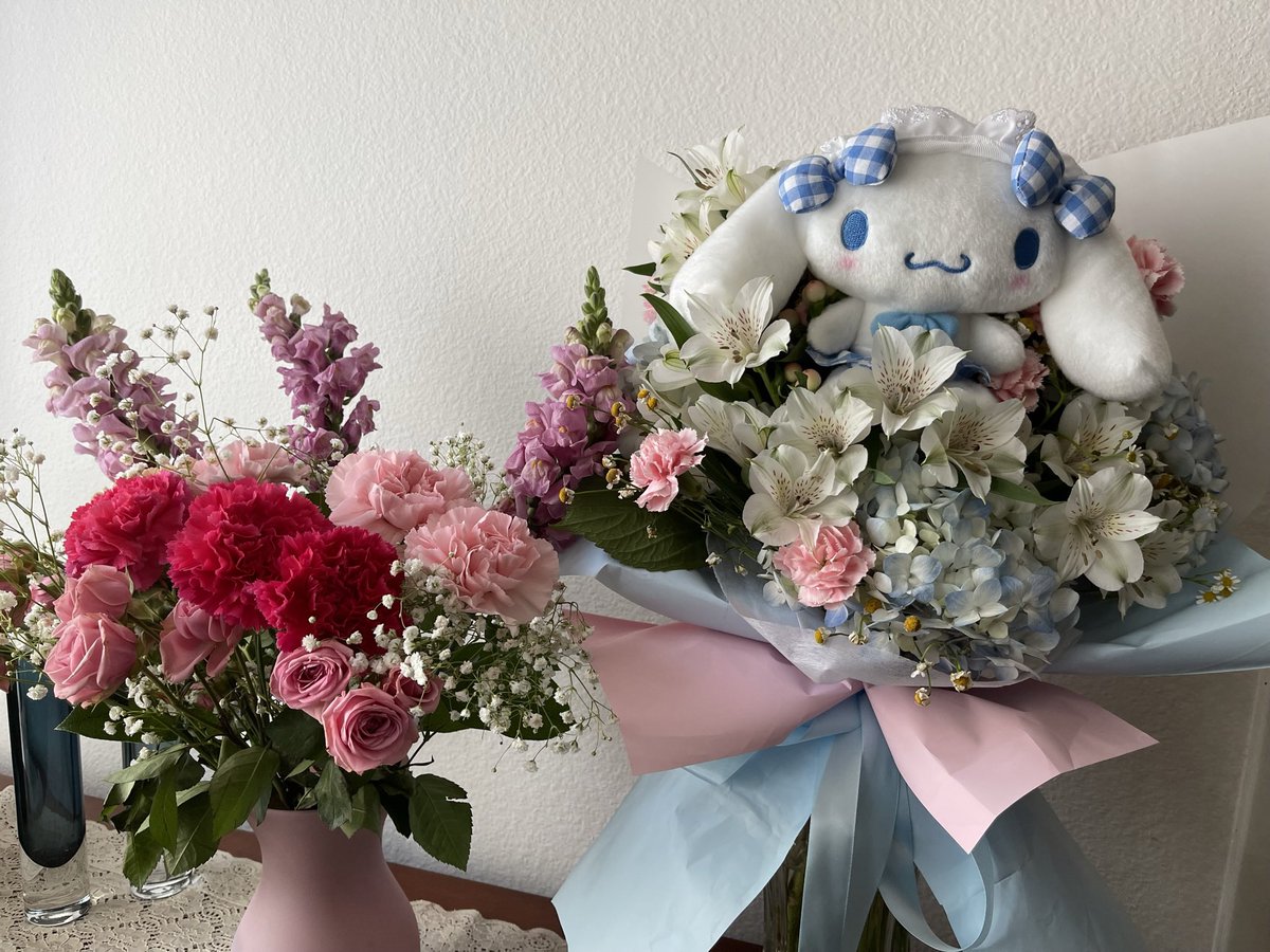 ChataFU_'s tweet photo. @pokimanelol @mycatmisu @iGumdrop Creds to my friend @ruby__fleur !!! 
Cinnamoroll was gifted to me for my bday ❤️ https://t.co/Aq5NaJ1evR
