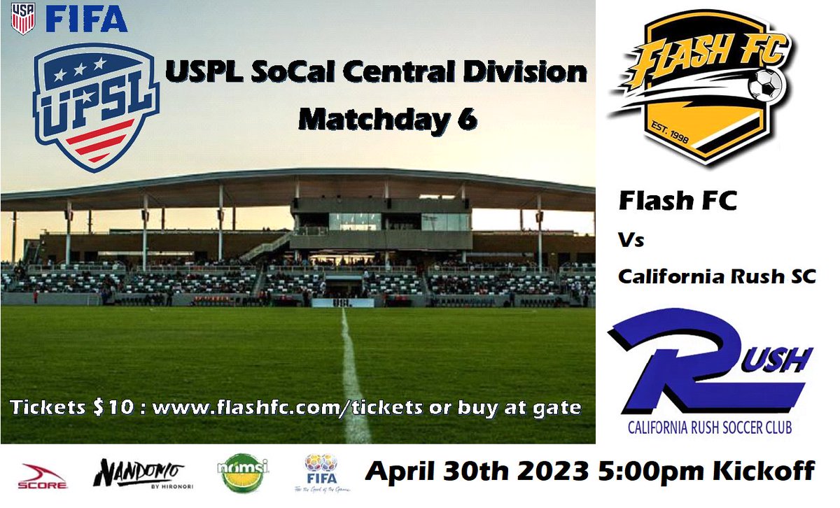 FlashFCOfficial's tweet image. Flash back on the pitch Sunday night! Catch the action!