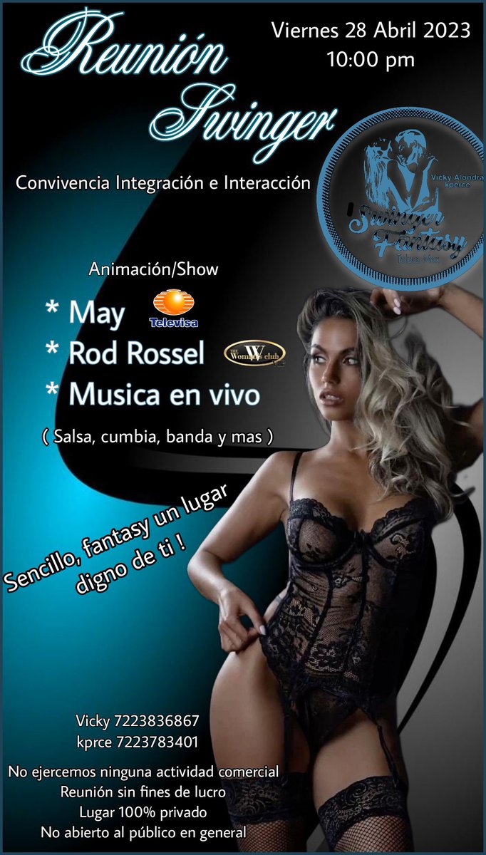 Swinger Fantasy Club Privado tweet media