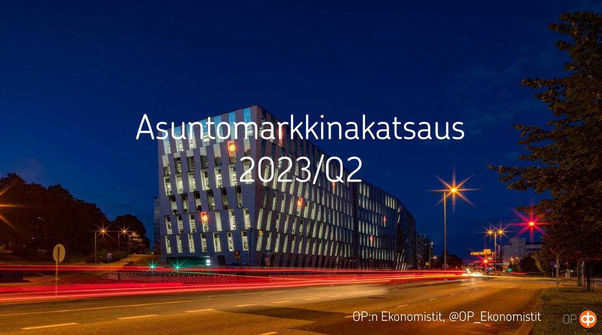 Vappua odotellessa kannattaa tutustua tuoreeseen <a href="/OP_Ekonomistit/">Ekonomistit</a> asuntomarkkinakatsaukseen.

Tarjolla ajatuksia alkuvuoden menosta sekä näkemyksemme lähivuosien kehityksestä. Lisäksi laskimme uuden asunnonostokykyindeksin, josta tarkemmin katsauksessa. 

op.fi/documents/2055…
