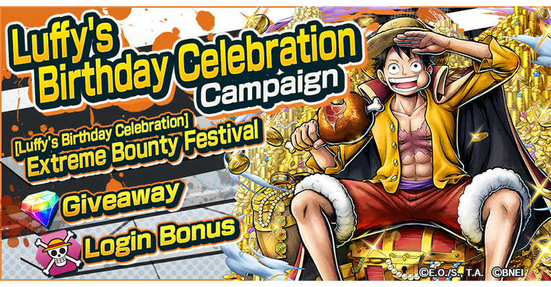 Luffy's Birthday Celebration - ONE PIECE Bounty Rush