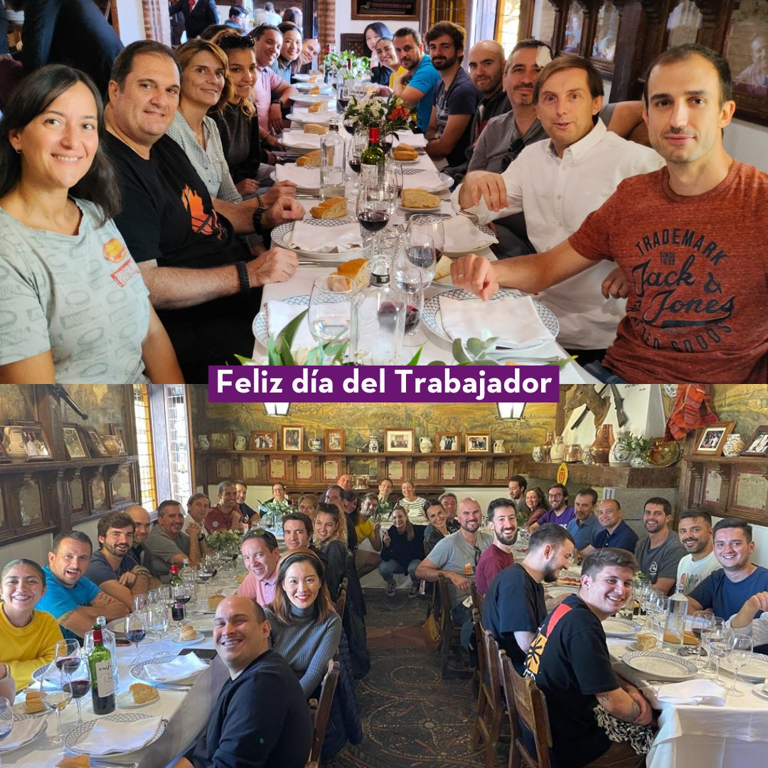 Feliz día del trabajador a todo nuestro equipazo de APTICA

#aptica #telecomunicaciones #telco #xirioonline #redesprivadas #iot