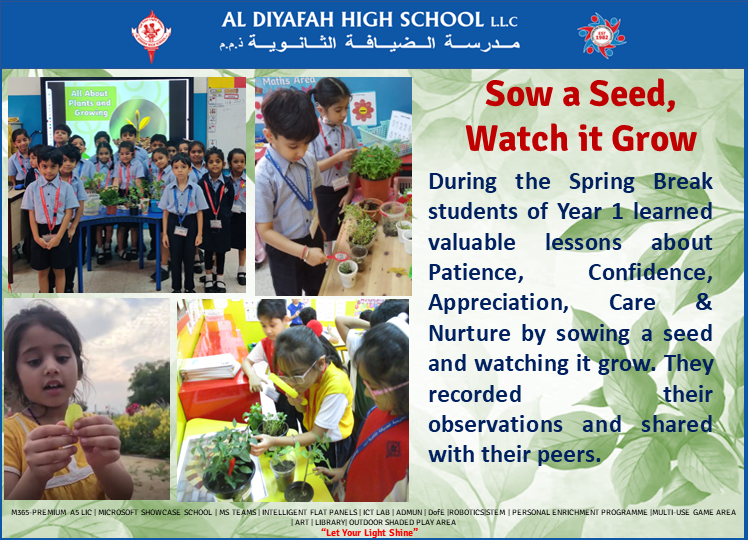 ADHSDubai's tweet photo. Sow a Seed, Watch it Grow
#Diyafahshines #letyourlightshine #KHDAcommunity #ADHSstudents #ADHS #ADHSphotos #KHDA #khdadubai #aldiyafah #adhsparentcommunit #keystage1 #science @KHDA @PrincipalADHS https://t.co/BzUWNNxClH