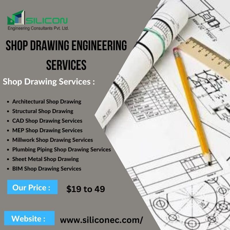 Our #SiliconEngineeringConsultants best offering #ShopDrawingOutsourcingServices at a Reasonable price.

URL:
bit.ly/3LcK8GZ

#ShopDrawing #ShopDesign #CADServices #EngineeringServices #SiliconEC #USA