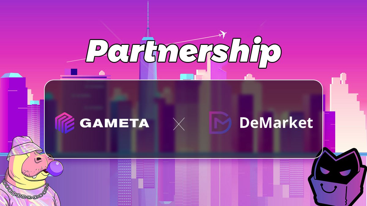 🎉 We're partnering with <a href="/Gameta_Official/">Gameta</a>, a NFT gaming ecosystem that's migrating Web2 users to #Web3  through hypercasual games.

💪 Together, we're injecting new vitality into the industry and creating more gaming and digital asset opportunities for users.

#partnership  #NFT
