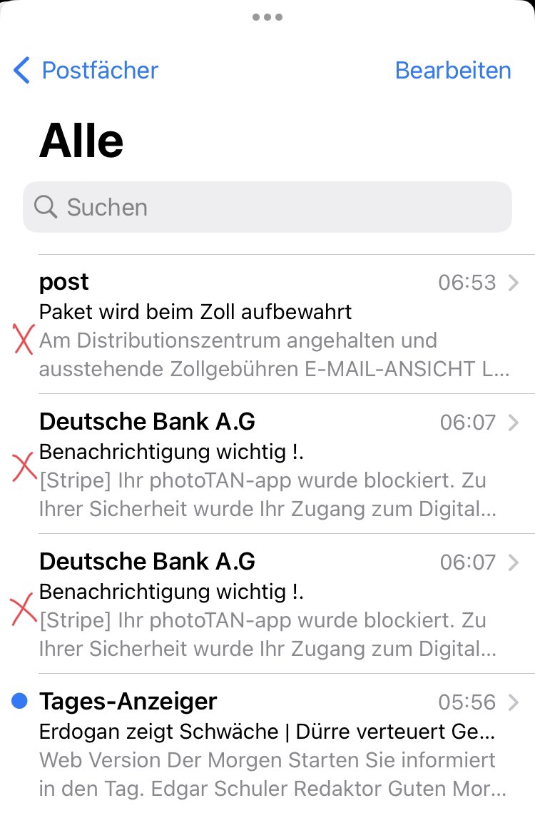 giovadamiano's tweet image. Bekomme in letzter Zeit viele Spam E-Mails auf meine icloud Adresse🤔🤷🏻‍♂️
@Apple bitte pimpt euer #Spamfilter