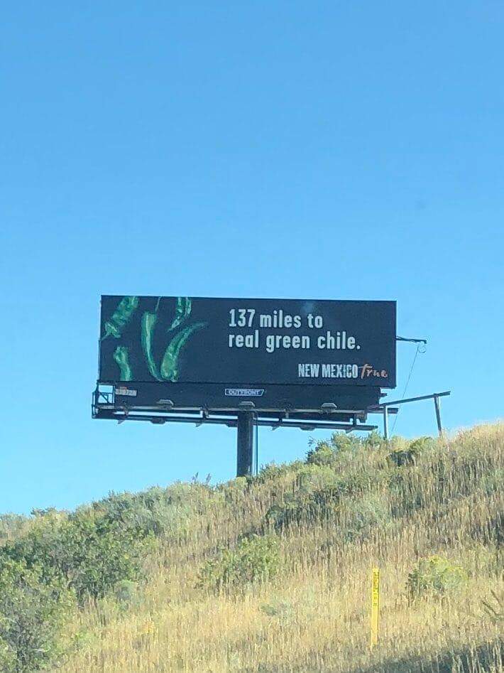 Found my picture of my all-time favorite billboard. This is Colorado Springs #NewMexicoTrue