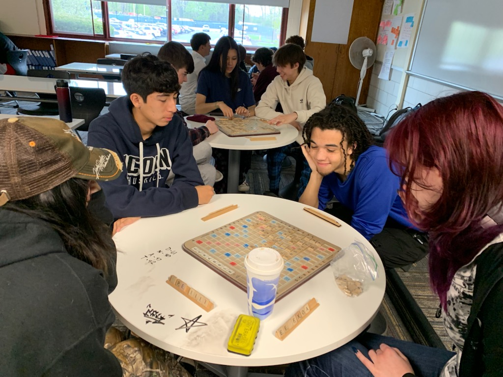 Unplugging with Juniors before NGSS! Great job Ms. Dash and Ms. Teare!