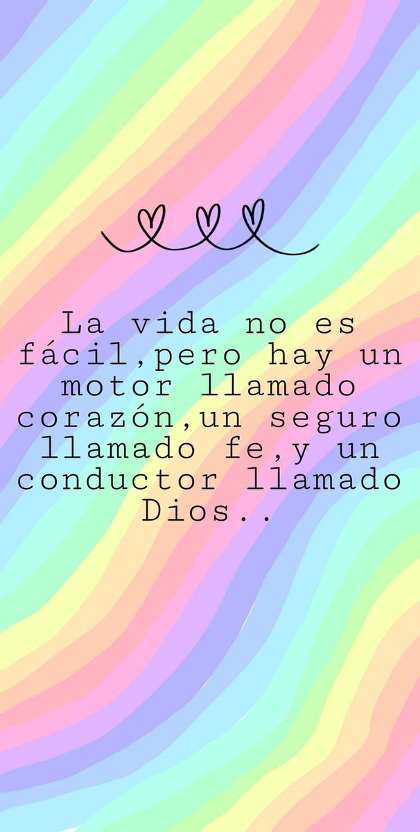 La vida no es fácil!