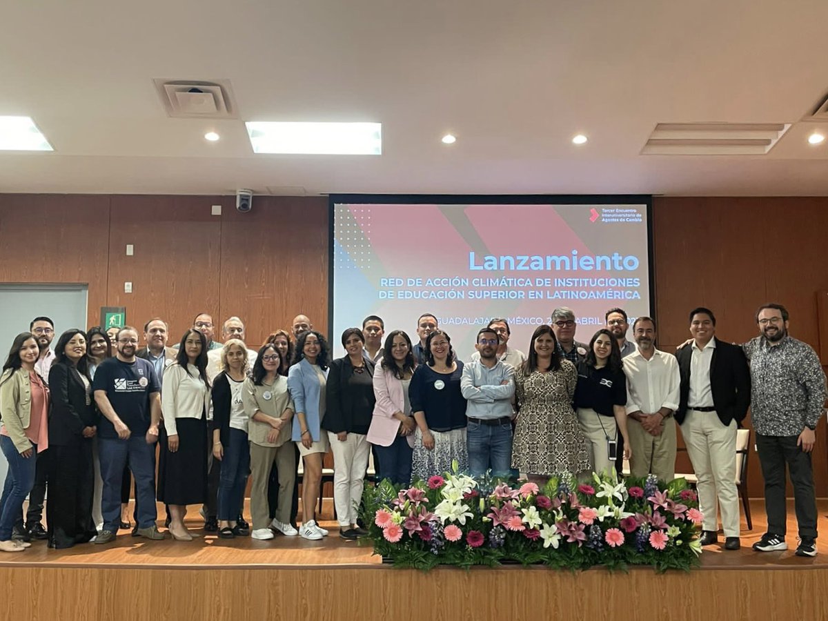 soymariarinaudo's tweet image. ¡Crear alianzas para la sostenibilidad es clave en Latinoamérica! Gracias a @TecdeMonterrey y @2811platform por la invitación a este evento: lanzamos Red Acción Climática IES LATAM, establecimos conexiones de valor y generamos propuestas de cooperación Mex-Col #EanSostenibilidad