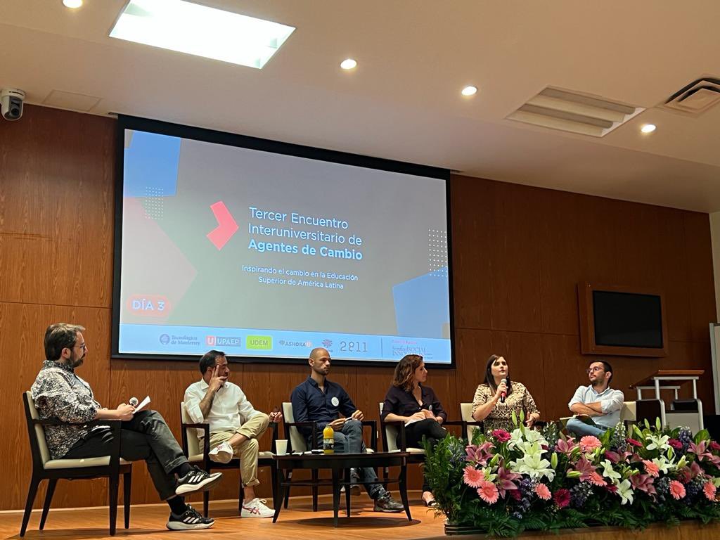 soymariarinaudo's tweet image. ¡Crear alianzas para la sostenibilidad es clave en Latinoamérica! Gracias a @TecdeMonterrey y @2811platform por la invitación a este evento: lanzamos Red Acción Climática IES LATAM, establecimos conexiones de valor y generamos propuestas de cooperación Mex-Col #EanSostenibilidad