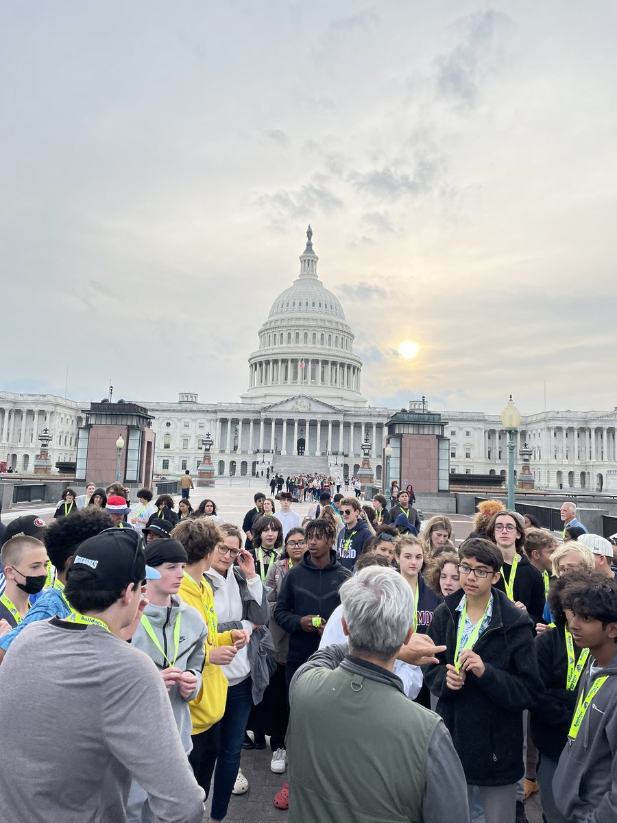 Great stop at the Capital Building!