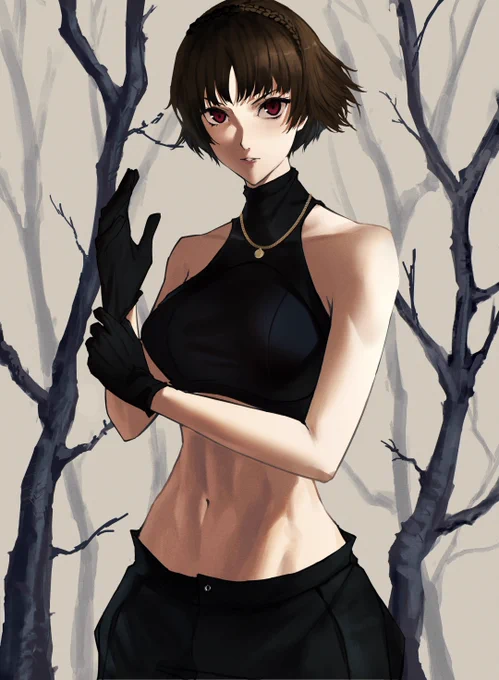 新島真…! #MakotoNiijima #persona5 #ペルソナ5