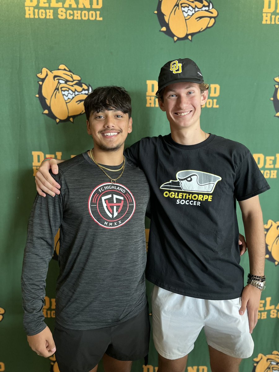 DHSXC (@delandxc) on Twitter photo Congratulations to Andreas Tate for signing his letter of intent with Oglethorpe University for Men’s Soccer!
<a href="/delandbulldogs/">DeLand High Bulldogs</a> <a href="/IB_Bulldogs/">DeLand IB Program</a> <a href="/DeLandAthletics/">DeLand Athletics</a> Congratulations to Andreas Tate for signing his letter of intent with Oglethorpe University for Men’s Soccer!
<a href="/delandbulldogs/">DeLand High Bulldogs</a> <a href="/IB_Bulldogs/">DeLand IB Program</a> <a href="/DeLandAthletics/">DeLand Athletics</a>