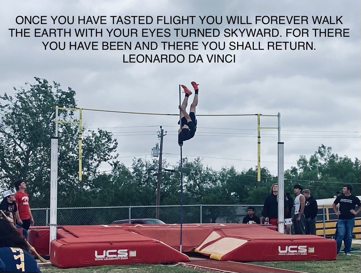 Regional Bound early in the morning                        🧡🖤🧡🖤Fly High🧡🖤🧡🖤
Matador Stadium Seguin 8:30am 
Think High Thoughts and Send Good Vibes❣️