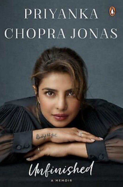 ghar_canberra's tweet photo. I was absolutely blown away by "Unfinished" by Priyanka Chopra! This memoir is not just a recollection of her life experiences, but a powerful and uplifting account of her journey from humble beginnings in India to becoming a global icon. #priyankachopra #memoir #book https://t.co/6WoRw7JOAI