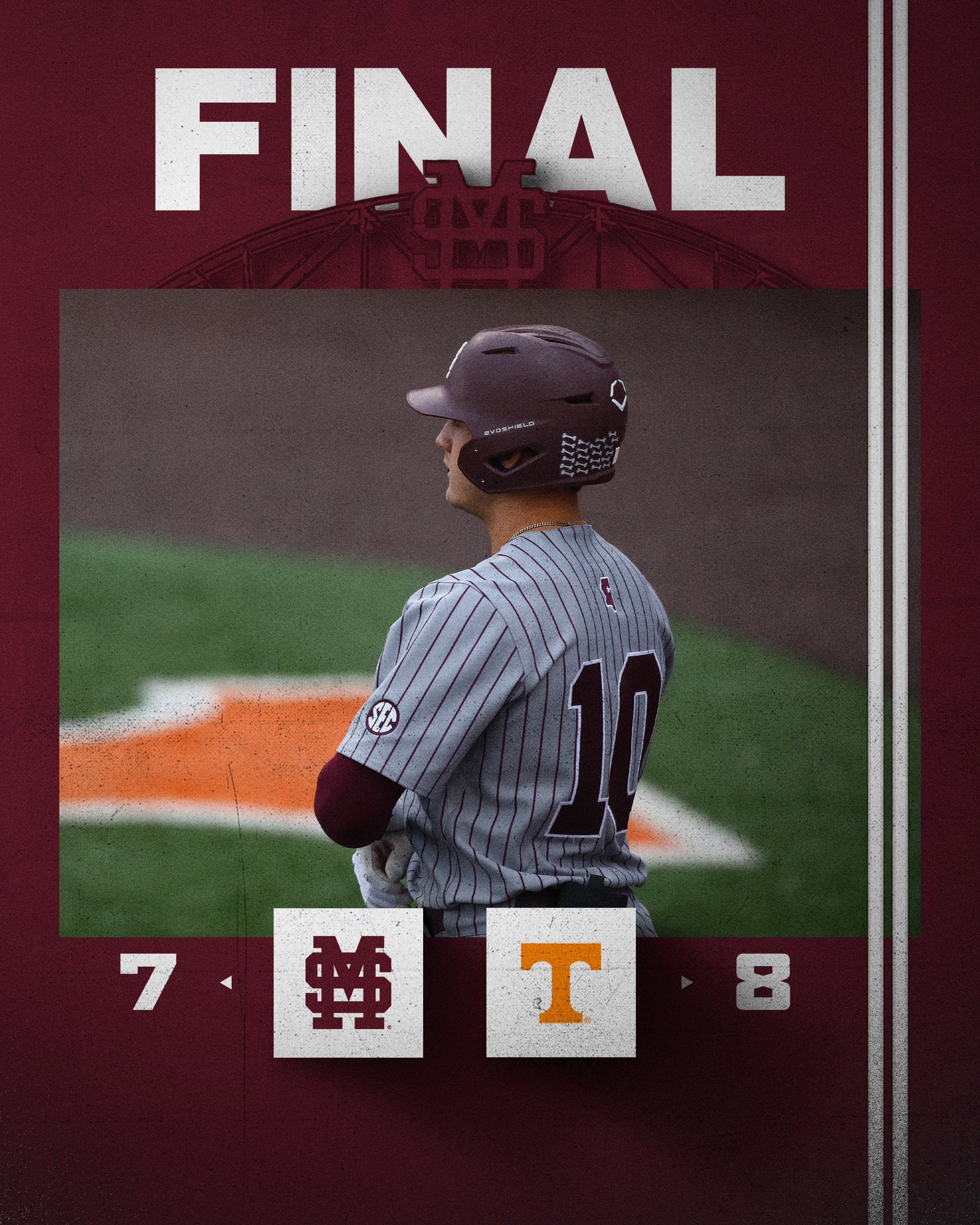 Mississippi State Baseball on X: Final from Knoxville #HailState🐶   / X