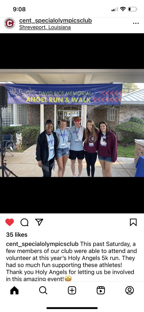 The Special Olympic Club at Centenary College is sooo active! Very proud of my students 👍👍🥳🥳