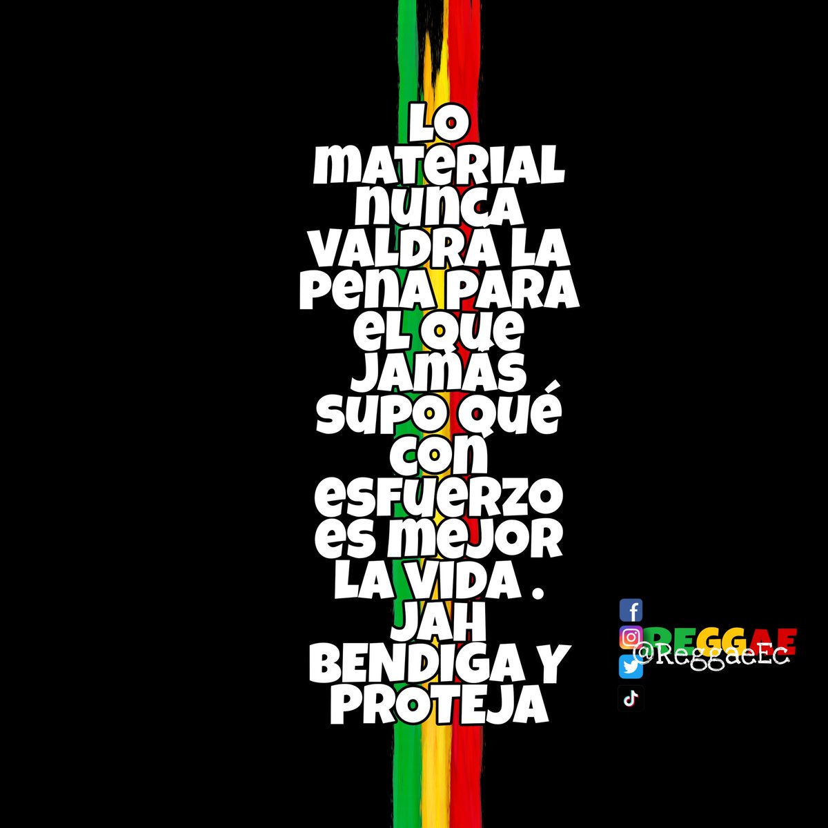 Rasta siempre por el camino correcto Jah Bless ✌️😎💚💛❤️ Oye #Reggaemusic #reggae #VidaRasta #jahlove #jaharmy #freedom #jahbless #Rastafari #familylove #reggae593 📻 🎶