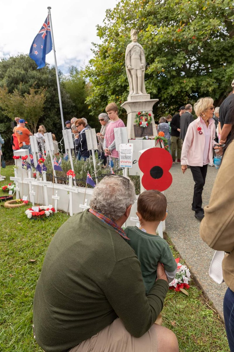 2023 Anzac Day Service. So many families and young people