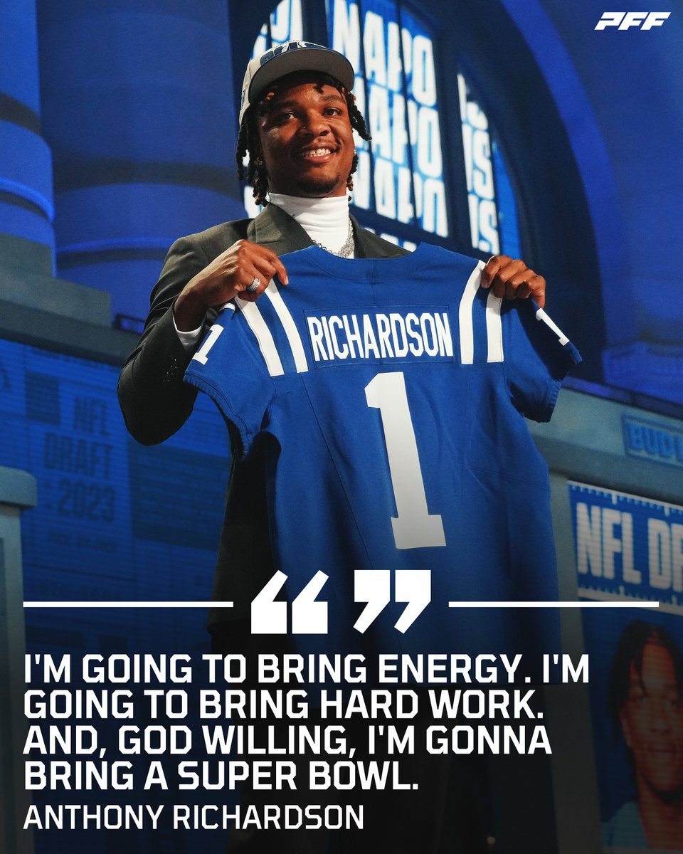 Anthony Richardson's mindset 💪