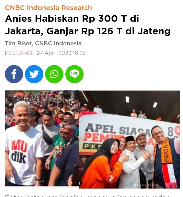 Hasilnya.
Ganjar, kemiskinan turun banyak, indeks kebahagiaan warganya naik.
Anies, kemiskinan naik banyak, indeks kebahagiaan warganya turun.
Kalian pilih yg mana?
Ganjar retweet 🔁
Atau
Anies like ♥️

Anies Habiskan Rp 300 T di Jakarta, Ganjar Rp 126 T di Jateng.