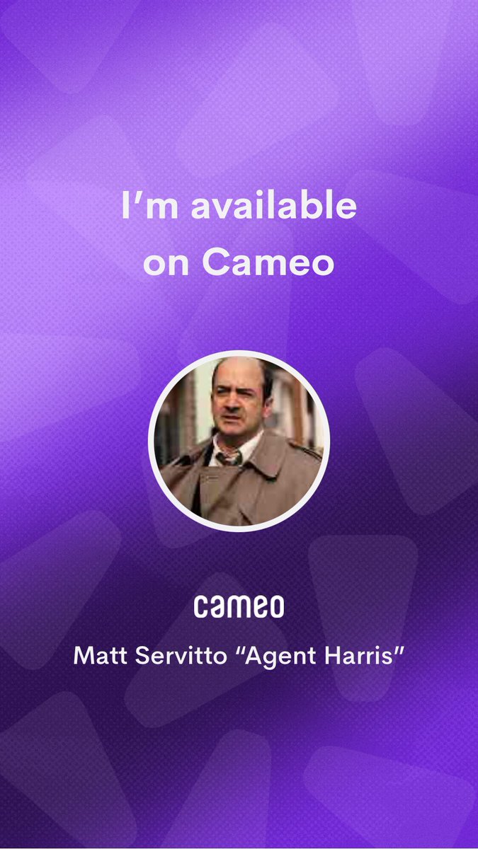 Matt Servitto (@mattservitto) on Twitter photo Available for greetings, videos, outgoing messages & kids’ birthday parties…😜<a href="/TheSopranosClub/">The Sopranos Club</a> <a href="/TheSopranosShow/">The Sopranos Show</a> Available for greetings, videos, outgoing messages & kids’ birthday parties…😜<a href="/TheSopranosClub/">The Sopranos Club</a> <a href="/TheSopranosShow/">The Sopranos Show</a>