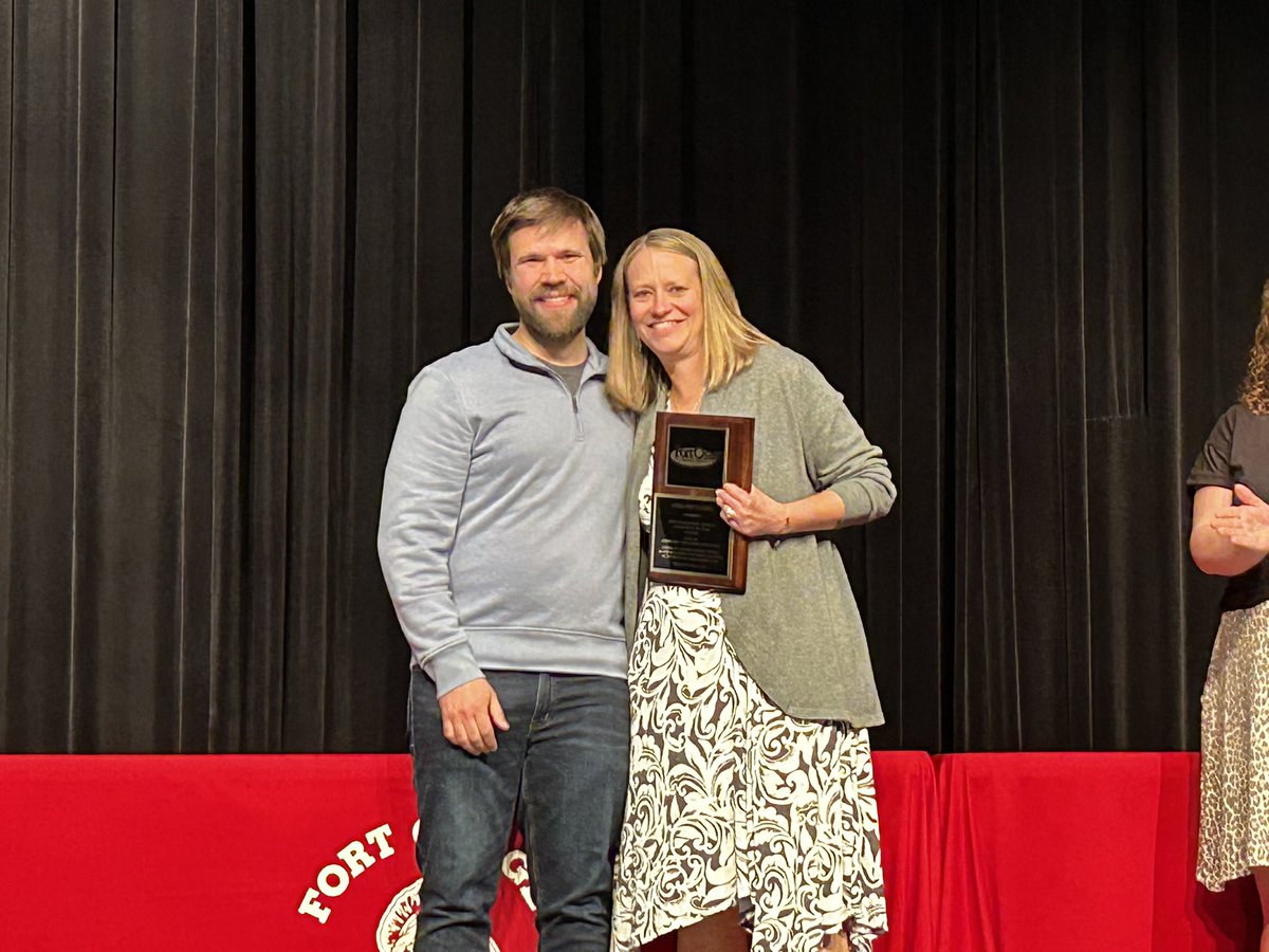 DrJSnodgrass's tweet photo. Congratulations to Stefanie Kassel for being selected as the CEA District Teacher of the Year! #fortproud https://t.co/McPORu8Wzr