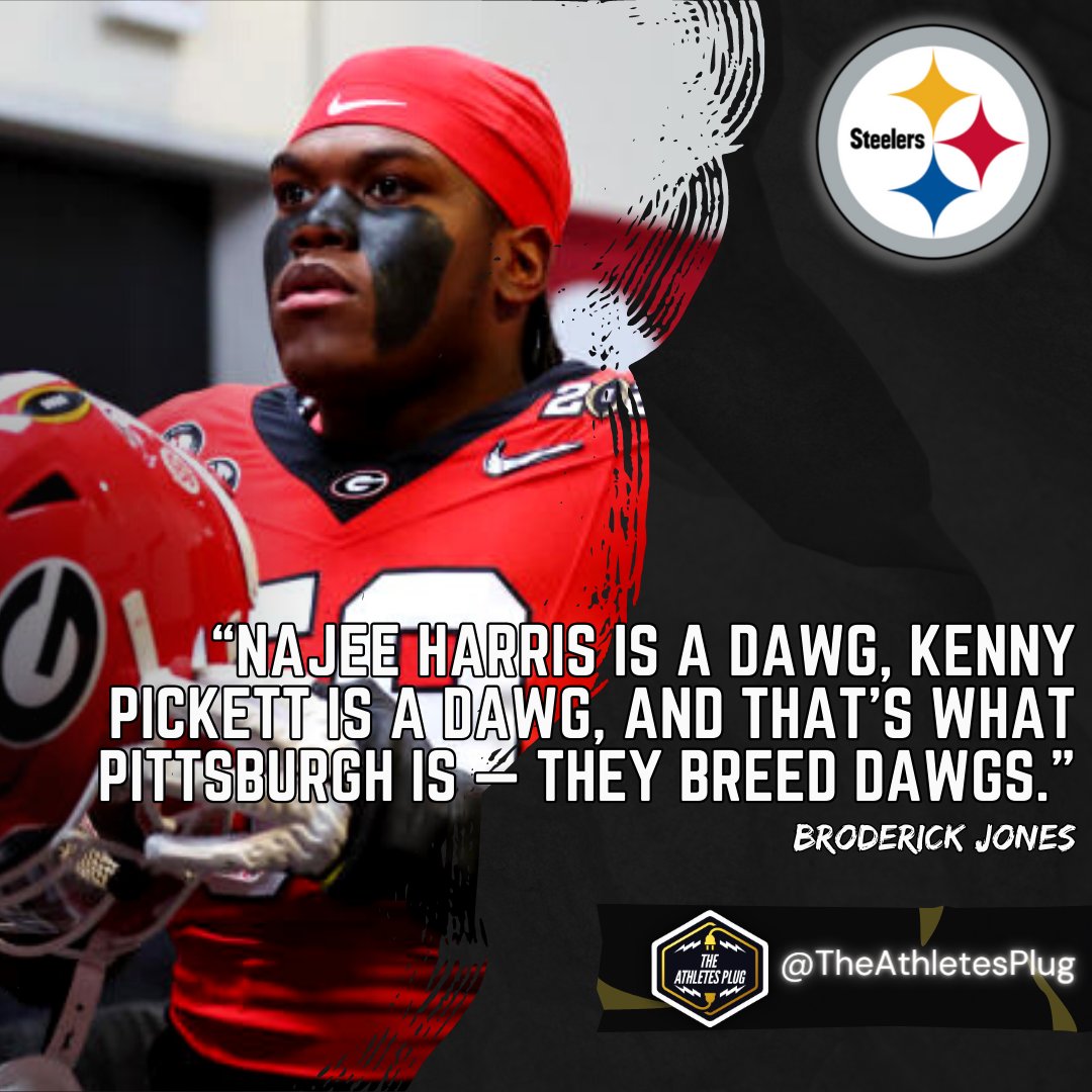 Newest #Steelers Broderick Jones has praise for his new team!

#HereWeGo