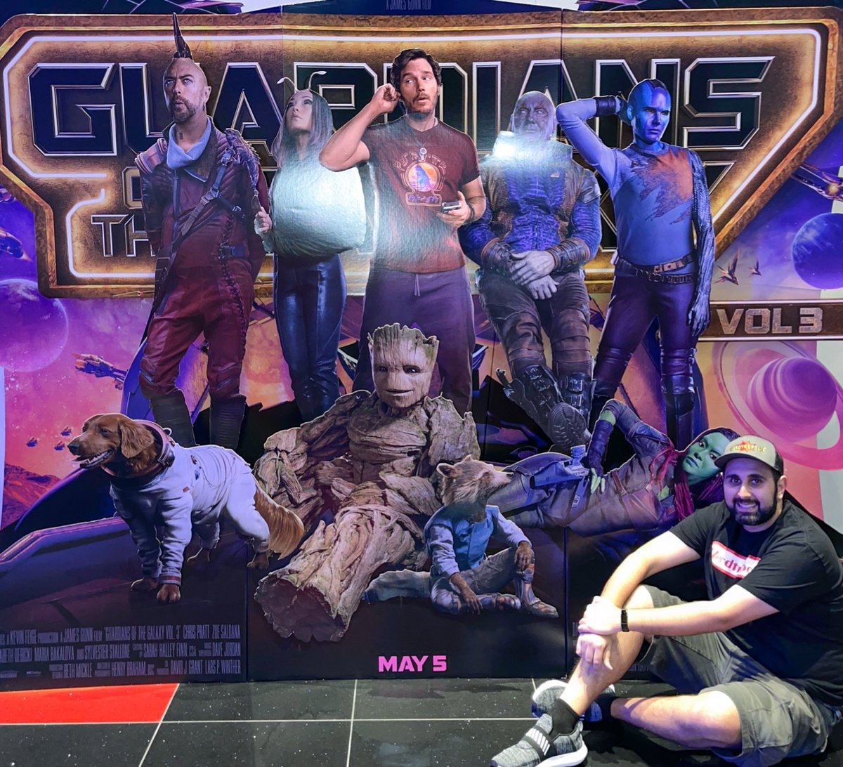 Just screened #GuardiansOfTheGalaxyVol3  and it is an emotional and action-packed rollercoaster ride. It’s easily the best MCU film since No Way Home. I highly recommend watching the movie on the most giant screen possible to be immersed in this intergalactic story. 

Thank you,