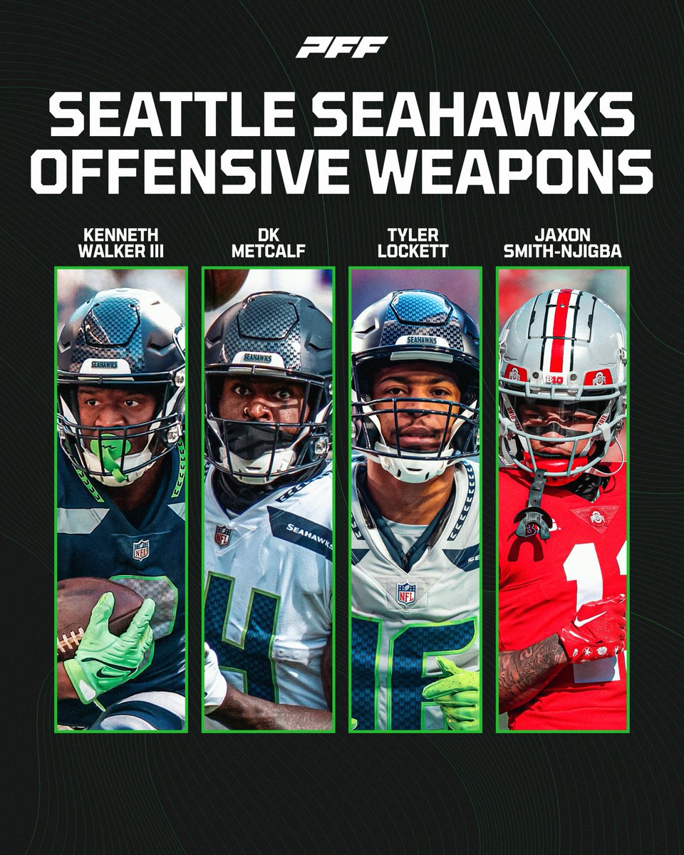 THE SEAHAWKS OFFENSIVE WEAPONS 🤯