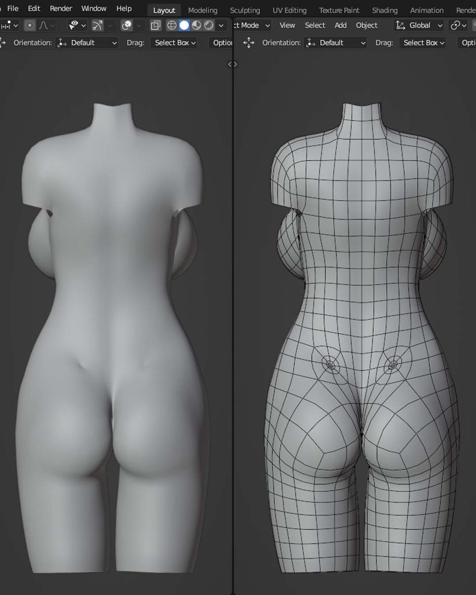 SccorpA's tweet photo. Practica de cuerpo femenino (Tipo Anime) 🔥🔥🔥
#anime #animegirl #3D #blender #b3d #blenderart https://t.co/X8sqPi5eKG