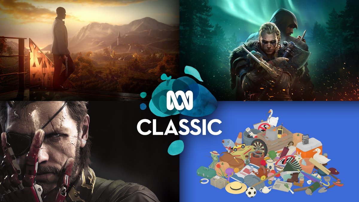 musophrenic's tweet photo. Shhhh ... Secretly sneaking through the shadows today on @ABCClassic: the sound of stealth games! 

#gamemusic for spies, saboteurs, &amp; silent slayers, from @Hitman👔 &amp; @Metalgear📦 to @MurderPursuit🎭&amp; #DeGoosey🦢 (&amp; a lot more)

Live 3PM AEST &amp; anytime online - enjoy the show! https://t.co/Vg5EuWuOqq