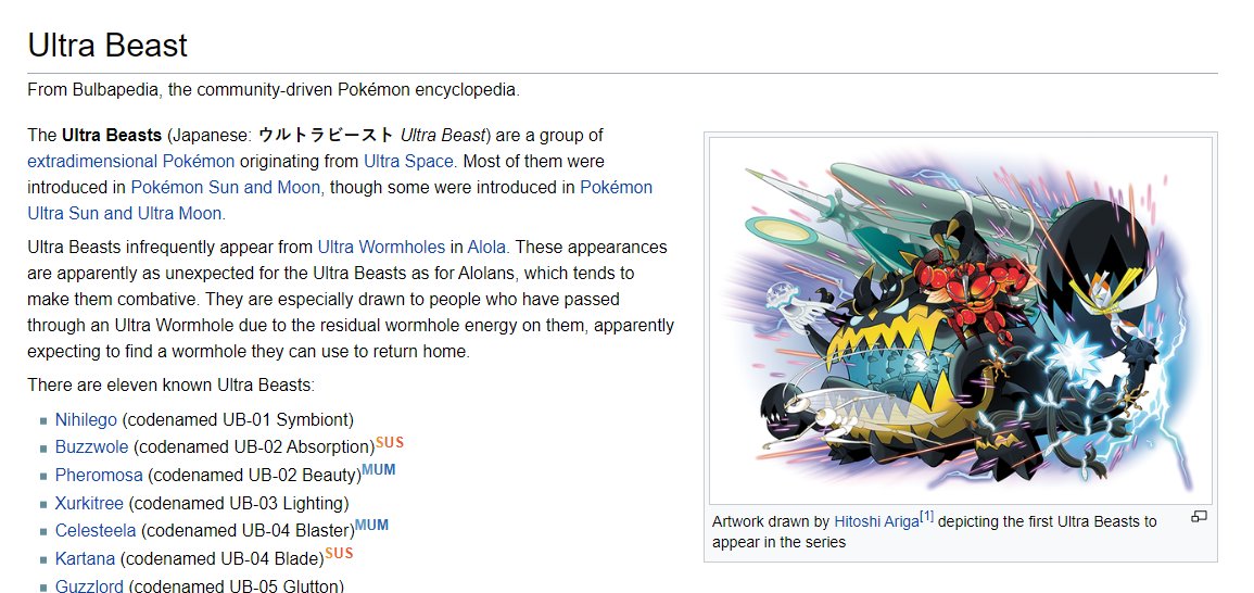 Nihilego (Pokémon) - Bulbapedia, the community-driven Pokémon encyclopedia