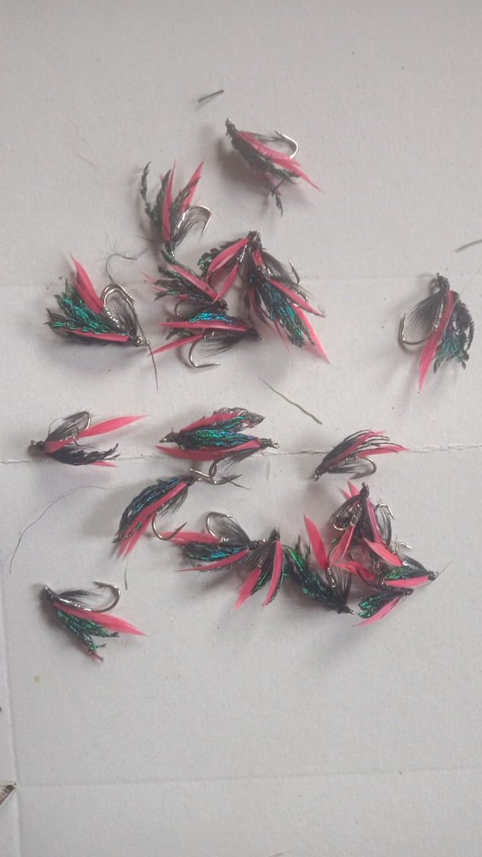 MaxedVentures's tweet photo. Hooked on fishing? Reel in the big catch with our premium fishing flies! Hand-tied to perfection, our flies are designed to attract and entice even the wiliest of fish.
#Crypto 
#cryptocurrency 
#Richardson 
#zidane
#NancyXTiffany 
#FreakyGirl 
#WeAreTexans https://t.co/rior3t4qXN
