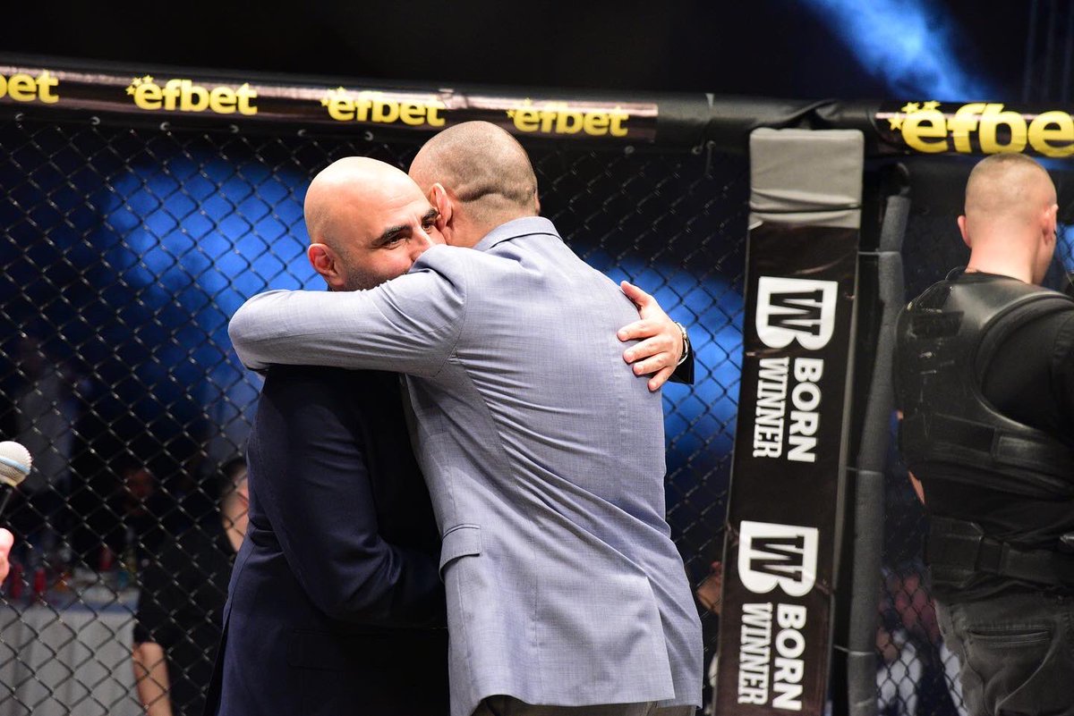 StrikinGokhan's tweet photo. Such an amazing night to be remembered. It was an honor to share this project (and many more to come) with my brother/partner Lubomir Guedjev #StayTuned ๐ค๐ผ
Special S/O to the only one Grant Waterman๐๏ธ
#MMABushido88 #MMABushido #MMA #GYSE3 #LGSE1 https://t.co/JtTmFm3Muf