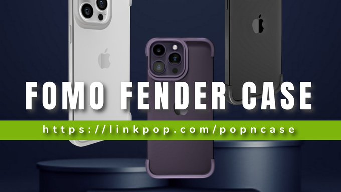 FOMO Fender Case for iPhone 14 Pro and Max