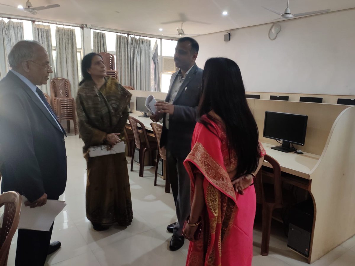npgcbanking's tweet photo. Visit of Dr. Nikhil Kumar from UGC to the Kendra https://t.co/rX3PIdEshk